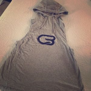 CYCLEBAR sleeveless hoodie tshirt